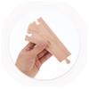 COOLHIYA 2pcs Wooden Train Track Switch Accessories Multi Way Connector Pieces Compatible with Thomas Sets for Boys Creative Railway Play view 3