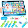 Doctor Kit Toys for 3 Year Old Boys Girls, Doctor Tablet with Music & Sound, Pretend Doctor Play Set with Stethoscope, Dress Up Gifts Toys for Toddler 3-5, Toys for 3, 4, 5, 6 Year Old view 1