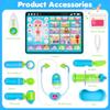 Doctor Kit Toys for 3 Year Old Boys Girls, Doctor Tablet with Music & Sound, Pretend Doctor Play Set with Stethoscope, Dress Up Gifts Toys for Toddler 3-5, Toys for 3, 4, 5, 6 Year Old view 2
