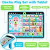 Doctor Kit Toys for 3 Year Old Boys Girls, Doctor Tablet with Music & Sound, Pretend Doctor Play Set with Stethoscope, Dress Up Gifts Toys for Toddler 3-5, Toys for 3, 4, 5, 6 Year Old view 3