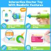 Doctor Kit Toys for 3 Year Old Boys Girls, Doctor Tablet with Music & Sound, Pretend Doctor Play Set with Stethoscope, Dress Up Gifts Toys for Toddler 3-5, Toys for 3, 4, 5, 6 Year Old view 4