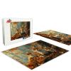 1000-Piece Adult Puzzle: Beautiful Natural Landscapes, Blue Rivers, and Snow-Capped Mountains, Perfect As A Gift for Furniture Wall Decoration view 3