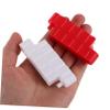 VICASKY 16pc Rc Car Racing Track Road Barriers Miniature Drift Race Traffic Fences Red White Simulation Roadblock for High Speed Rc Drift Racing Enthusiasts of All Ages view 3