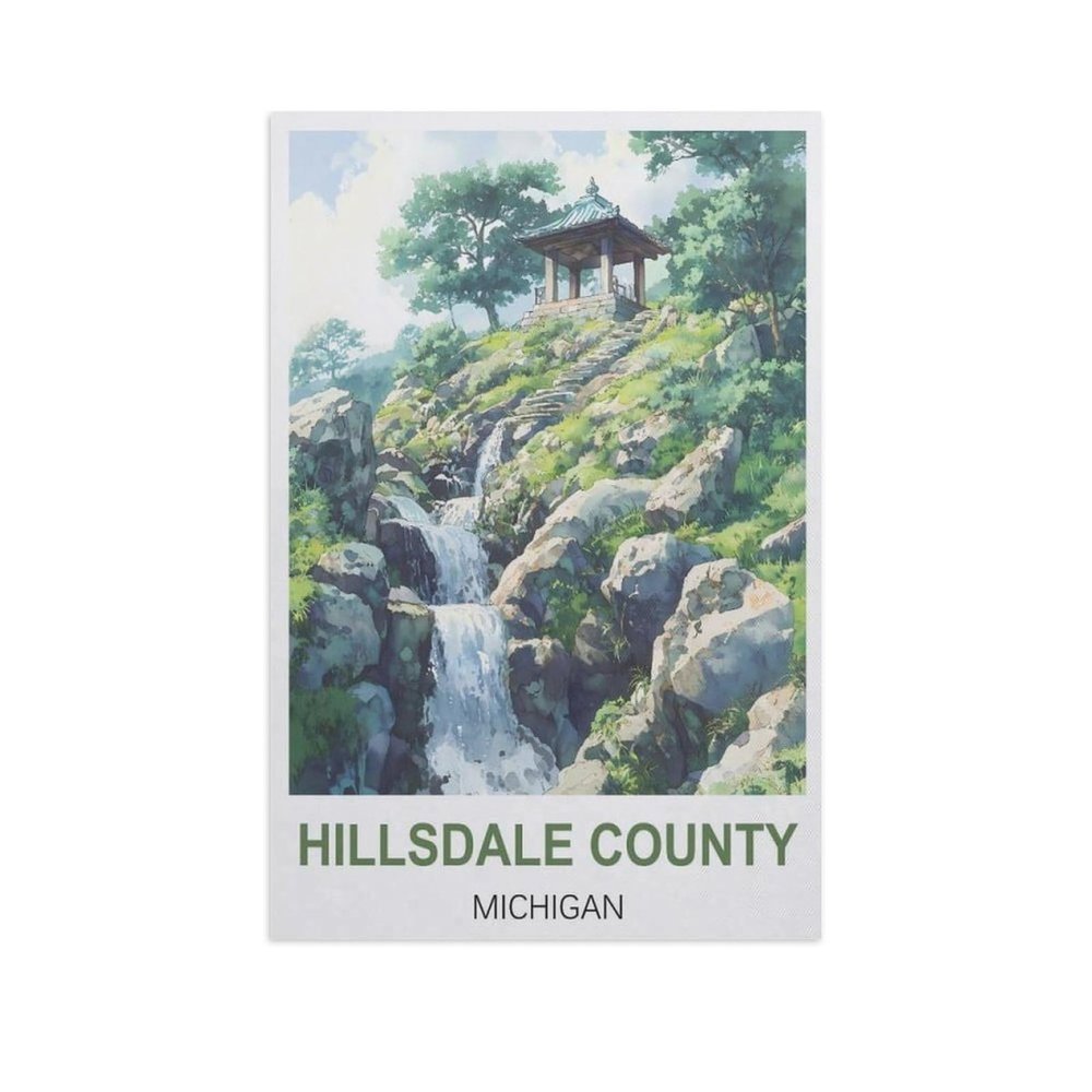 1000PcsHillsdale County MichiganJigsaw Adult Decompression Game Puzzle Students Toy for Children Christmas Birthday Gifts75x50cm-GJ5