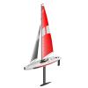 Mast Top Rod, Compatible with Volantex Compass Sailboat 791-1, 79101 RC Boat view 2