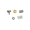 RC Hydraulic Full-Metal 4mm Hose Connector, Simulation Parts & Upgrade Adapter for RC Hydraulic & Dump Truck view 2