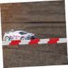Beaupretty 16pc Rc Car Racing Track Road Barriers Mini Traffic Fence for Drift Race Simulation Red White Each Rc Road Track Accessories for Enhanced Racing Challenge and High Speed Drift view 4