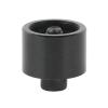 1pc Black Dia 32mm 25MM Pillar Microscope Stand Holder Fixed Base(Gold) view 1