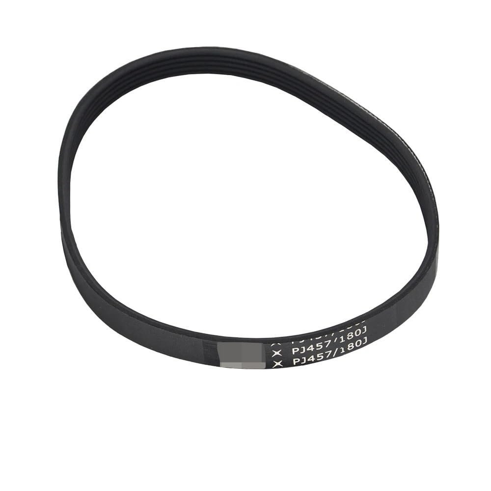 PJ457 180J Poly V-Belt, 457mm Circumference with 5 Ribs, Rubber Drive Belt for RC Model Motors and DIY Engine Applications