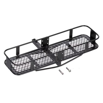 Compatible with Axial for SCX10 90046 AXI03007 for Trxs for TRX4 D90 1/10 RC Crawler Cars Upgrade Parts Rear Bumper Back Hitch Carrier RC Car Accessories