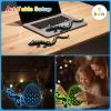 2PCS 3D Printed Dragon Glow, Mystery Dragon Egg Glow in The Dark, UV Reactive 3D Printer Articulated Animals Fidget Toy, Crystal 3D Print Dinosaur Toys for Boys Girls Home Decor view 4