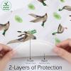 Besaomeom 4 Pack Mallard Duck Baby Burp Cloths for Boy Girl, Duck Hunting Muslin Burp Cloths Soft Absorbent Mallard Nursery Decor Unisex Baby Burping rag Newborn, 19 x 9 Inches view 2