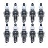 10Pcs CMR6H Spark Plug Fit For FS90 FS100 FS110 FS90R FS100R FS110R 3365 Tool Cutter Machine view 2