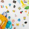 1000Pcs 18 Designs Welcome Back to School Party Decoration Label Stickers Roll,1 Inch Stickers for Scrapbooking,Incentives,DIY Crafts,Party Favors view 4