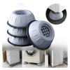 1-4pcs Anti Vibration Feet Pads Waterproof Legs SlipStop Silent Skid Raiser Mat Washing Machine Support Dampers Stand Furniture(2pcs) view 2