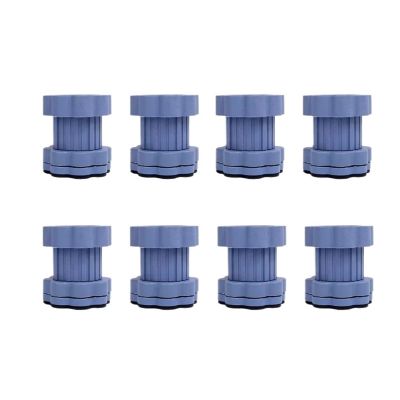 Universal Adjustable Height Washing Machine Foot Pads Anti Vibration Refrigerator Base Fixed Non-Slip Pad Support Stands(8PCS)