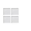 4pcs/Set Transparent Anti Vibration Shock Absorbing Pad Mat Washing Machine Self Adhesive Mute Anti-Shock Protection Porte Pad view 4