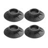 1&4PC Anti Vibration Feet Pads Rubber Legs SlipStop Silent Skid Raiser Mat for Washing Machine Support Dampers Stand Non-SlipPad(4 Pcs) view 1