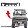 WPL Angry Eye Style Front Grille [C74 C74-1 Jimny Exclusive] Bad Face RS Product 3D Printed Original Custom Parts Suzuki JA11 Off-Road RC Car 4WD Authentic Detail Toy C74-JM66 view 3