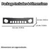 WPL Angry Eye Style Front Grille [C74 C74-1 Jimny Exclusive] Bad Face RS Product 3D Printed Original Custom Parts Suzuki JA11 Off-Road RC Car 4WD Authentic Detail Toy C74-JM66 view 4