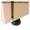 Anti Vibration Washing Machine Support 4-Pieces Washer and Dryer Anti Slip Mat with Rubber Shock and Noise Cancelling Washer view 2
