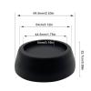 Anti Vibration Washing Machine Support 4-Pieces Washer and Dryer Anti Slip Mat with Rubber Shock and Noise Cancelling Washer view 4