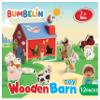BUMBELIN Wooden Barn Shape Sorter Montessori Farm Animal Toys for Toddlers, Educational Pretend Play Barn with Flip-Open Roof & Handle, 12 Animal Blocks, Birthday for 2-4 Boys Girls view 2