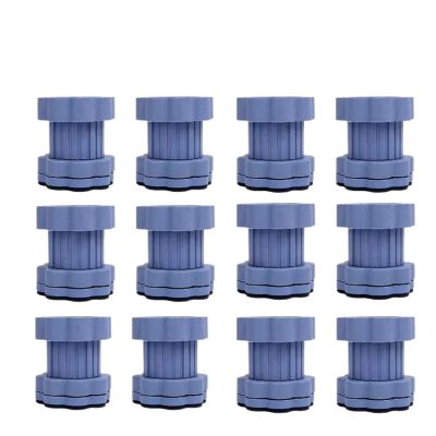 Universal Adjustable Height Washing Machine Foot Pads Anti Vibration Refrigerator Base Fixed Non-Slip Pad Support Stands(12PCS)