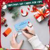 Hophine 48 Pack Build a Snowman Kit with 48 Cards & Snowflake Bags, Fun DIY Snowman Craft for Kids, Classroom Party Favors, Xmas Stocking Stuffers, Holiday Gift view 3