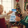 Hophine 48 Pack Build a Snowman Kit with 48 Cards & Snowflake Bags, Fun DIY Snowman Craft for Kids, Classroom Party Favors, Xmas Stocking Stuffers, Holiday Gift view 4