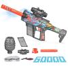 Gel Ball Blaster Transparent Version Semi Auto Electric Powerful 170 Fps 85ft 10 Rs Per Seconds High Speed Automatic Splatter Ball Blaster Science Style Age 14+(Black) view 1
