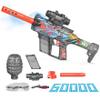 Gel Ball Blaster Transparent Version Semi Auto Electric Powerful 170 Fps 85ft 10 Rs Per Seconds High Speed Automatic Splatter Ball Blaster Science Style Age 14+(Black) view 2
