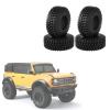 Compatible with Traxxas TRX4 D90 for Axial SCX10 II III for MST 4PCS 110Mm 1.9 Rubber Tire Wheel Tyre for 1/10 RC Crawler Car RC Car Tires Tyre Rims view 2