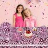 101PCS Leopard Print Party Supplies Cheetah Birthday Decorations Tableware Set - Plates and Napkins,Tablecloth,Forks for Girl Hot Pink Leopard Theme Birthday Party Decorations Serves 25 view 2