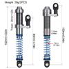 Metal Adjustable Shock Absorbers Oil Damper 80-100mm for 1/10 RC Crawler Car Axial SCX10 90046 Capra TRX4 Redcat Gen8 Upgrade (Black) view 2
