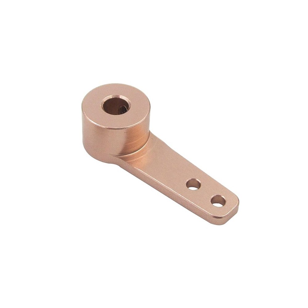 RC Boat Metal Steering Arm Aluminum Alloy Servo Arm for Rudder Control and Landing Gear  Single Side and Double Side Options(4.1mm one-arm)