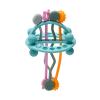 Imagination Junction Food Grade Silicone Pull String Baby Toy, Montessori Pull String Sensory Toy for 18 Months Babies Teething Toys (Blue) view 1