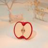 Apple Core Fidget Clicker  PLA Stress Relief Keychain Toy  Fun Fruit Bag Charm for Adults  Clickable Sensory Gadget for Desk or Travel view 4