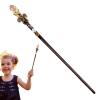 Fairy Witch Wands |Natural Crystal Role Play Wand - Amethyst Fairy, Handcrafted Cosplay Costume Prop | Polished Stone Tool view 1