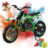 Mehisir Kids Dirt Bike,49cc 2-Stroke Mini Kids Dirtbike Gas Powered Motorcycle with Front Rear Disc Brakes Off Road Mini Motorcycle for Ages 6-12 Courtyards Gardens Green view 1