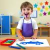 12 Pcs Adjustable Non-Woven Aprons Little Minds Painting Cooking Activities Smocks Ideal Daycares Art Classes Parties view 4