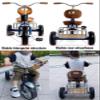 3 Wheels Bicycle with Pedals,tricycles with Back Basket,seat and Handlebar Adjustable,EVA Wheels,seat with backrest view 4