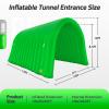 GR8FUN Inflatable Sports Tunnel Entrance 16x10x10FT Green, Built-in Blower  Event Inflatable Tunnel Tent for Team Intros, Business Promotion, Trade Shows, Advertising & Exhibitions view 2