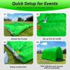 GR8FUN Inflatable Sports Tunnel Entrance 16x10x10FT Green, Built-in Blower  Event Inflatable Tunnel Tent for Team Intros, Business Promotion, Trade Shows, Advertising & Exhibitions view 4