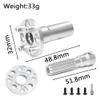 1/7 RC Car Upgrade Parts Metal Central Drive Shaft with Planetary Gearbox Compatible with UDR Unlimited Desert Racer Model Accessories view 2