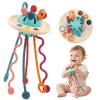 Fyxttalor Baby Toy for 12M+, Montessori Sensory Toy Play Set for Toddlers, UFO Pull String Toy in Stollers Educational Toy for Development Fine Motor Skills Gift for Boys& Girls view 1