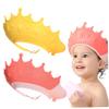 2PCS Baby Shower Cap Adjustable Crown Shape Baby Hair Washing Shield Waterproof Lightweight Plastic Bath Visor for Toddlers Shower Cap, Hair Washing Shield, Bath Visor for Toddlers view 2