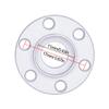 4Pcs Aluminum Alloy Wheel Hex Hub 6/9/12/15/18/21mm for 1/10 RC Crawler Car 1.9 2.2 Wheels Rim Axial SCX10 TRX4 RR10 Wraith Capra D90 (Silver,12mm) view 3