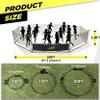 MerryMove GagaBall Pit 3-in-1 Portable with Basketball Hoop & Soccer Goals, 20ft Giant Arena for Kids, Outdoor Family Game for Camp & School view 4