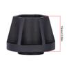 4Pcs Aluminum Alloy Wheel Hex Hub 6/9/12/15/18/21mm for 1/10 RC Crawler Car 1.9 2.2 Wheels Rim Axial SCX10 TRX4 RR10 Wraith Capra D90 (Black,15mm) view 2